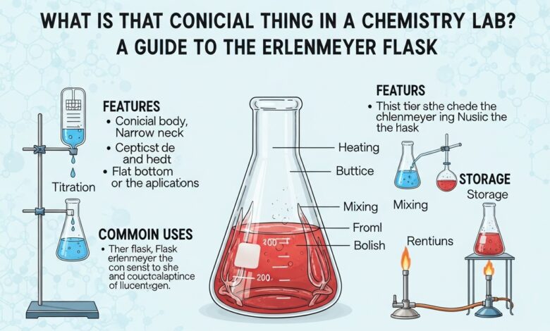 What Is That Conical Thing in a Chemistry Lab? A Guide to the Erlenmeyer Flask