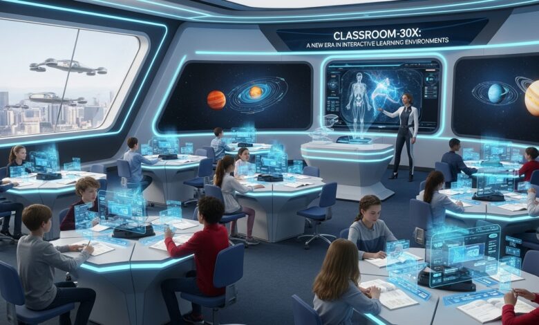Classroom-30X: A New Era in Interactive Learning Environments