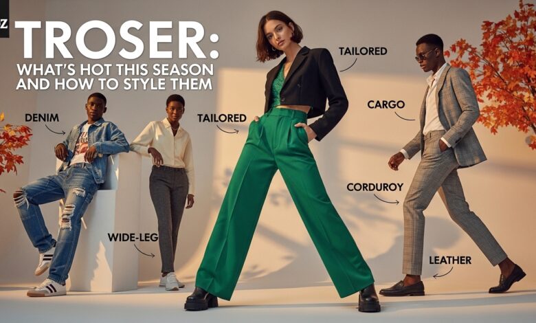 Troser: What’s Hot This Season and How to Style Them